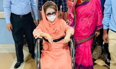 হাসপাতাল থেকে বাসায় ফিরেছেন খালেদা জিয়া