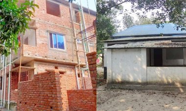 ৩ তলা বিলাসবহুল বাড়িতে বসবাস, পড়ে আছে বরাদ্দ সরকারি ঘর