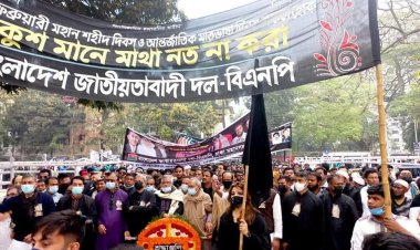 গণঅভ্যুত্থানে একুশের চেতনা বাস্তবায়ন করবো: মির্জা ফখরুল