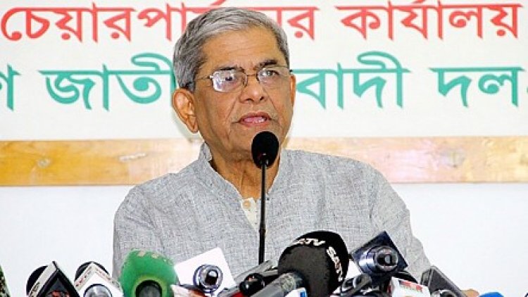 সরকার আবার পুরনো খেলায় মেতে উঠেছে: মির্জা ফখরুল