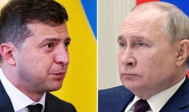 পুতিনকে মুখোমুখি বৈঠকে বসার চ্যালেঞ্জ ছুঁড়লেন জেলেনস্কি