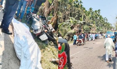 রায়পুরে স্কুলে যাওয়ার পথে বাসচাপায় চাচা নিহত, ভাতিজি হাসপাতালে