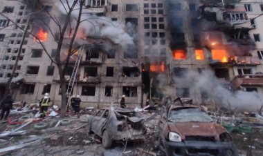  কিয়েভে আবাসিক ভবনে গোলাবর্ষণ, হতাহত ৪