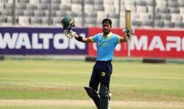 নাইম শেখের ব্যাটে এলো প্রথম সেঞ্চুরি