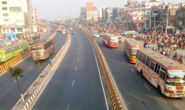 ২৬শে মার্চ নয়ারহাট-আমিনবাজার সড়ক বন্ধ ৩ ঘণ্টা