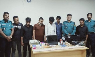 ডেমরায় অ্যাপ ব্যবহার করে তৈরি হতো জালনোট