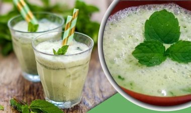 গরমে প্রশান্তি আনবে পুদিনার লাচ্ছি