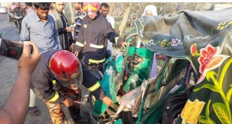 ব্রাহ্মণবাড়িয়ায় সড়ক দুর্ঘটনায় নিহত ৪