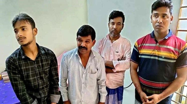 বাবা-ছেলে, বেয়াই ও নাতজামাই মিলে গরু চুরি