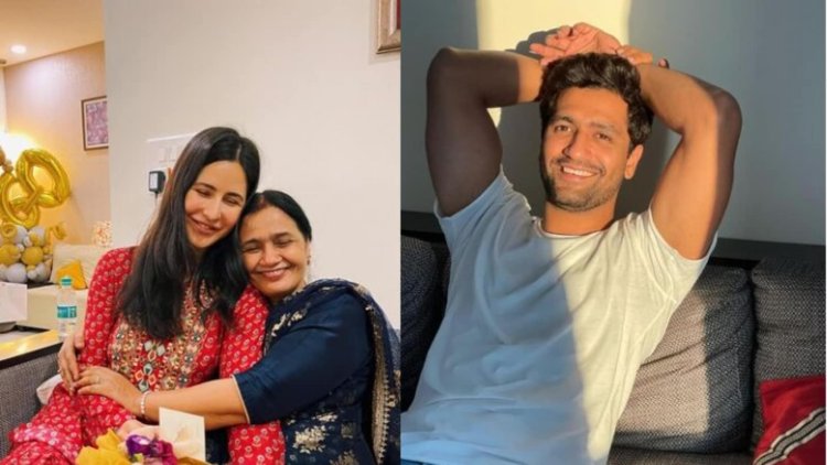  মা ও ক্যাটরিনার ছবিতে ভিকির নারী দিবস