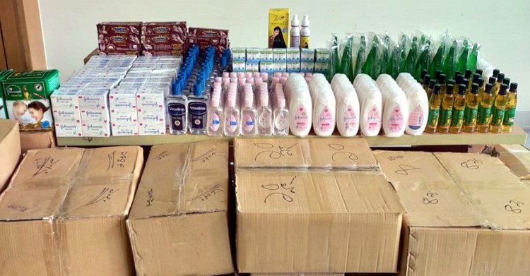 চকবাজারে তৈরি হচ্ছে ব্র্যান্ডের নকল প্রসাধনী, গ্রেপ্তার ২