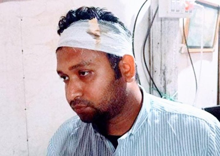 ইউপি চেয়ারম্যান মৎস্য কর্মকর্তার মাথা ফাটালেন