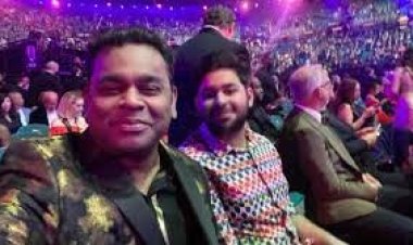  ছেলেকে নিয়ে গ্র্যামি অ্যাওয়ার্ডে এ আর রহমান