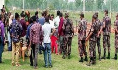 বিজিবির আপত্তিতে ভূমিহীনদের ঘর নির্মাণ স্থগিত