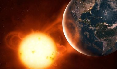 বৈশাখের আগে তীব্র বেগে সৌরঝড় ধেয়ে আসছে পৃথিবীর দিকে