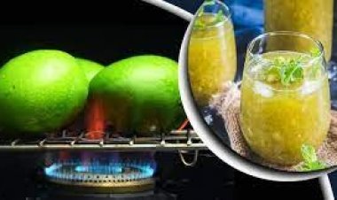 ইফতারে স্বস্তি দেবে পোড়া আমের শরবত