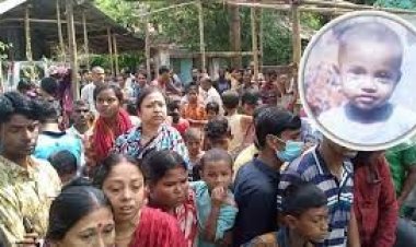 নিখোঁজের দুদিন পর মিললো একমাত্র সন্তানের মরদেহ