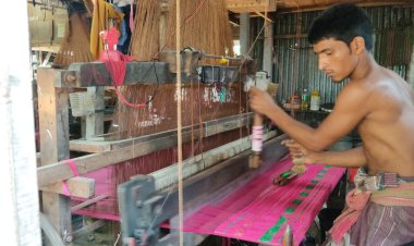 টাঙ্গাইলে ৬০ ভাগ তাঁতকল বন্ধ, নেই শাড়ি তৈরির ধুম