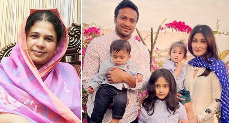  সাকিব আল হাসানের শাশুড়ি মারা গেছেন