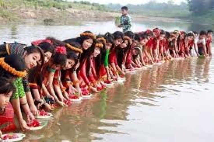 ফুল বিজুতে বান্দরবানে উৎসব শুরু