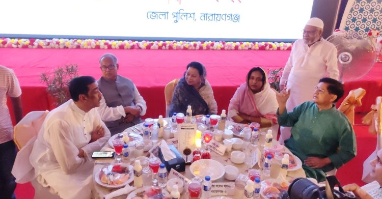 এক টেবিলে বসেও কথা হলো না শামীম ওসমান-আইভীর