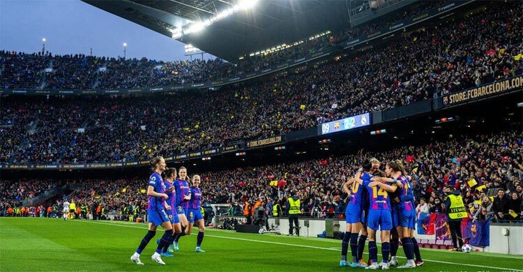  নারী ফুটবলে বিশ্বরেকর্ড গড়লো বার্সেলোনা