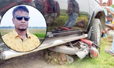 ইউএনও’র গাড়ির ধাক্কায় সাংবাদিক নিহত