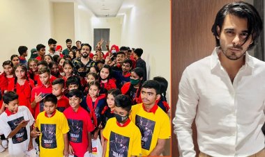  সুবিধাবঞ্চিত শিশুদের সঙ্গে ‘শান’ দেখে উচ্ছ্বসিত সিয়াম