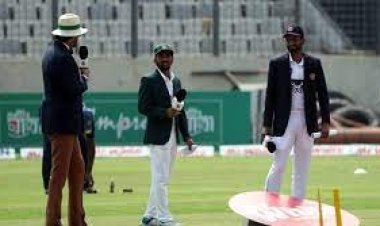  ঢাকা টেস্টে টস জিতে ব্যাটিংয়ে বাংলাদেশ