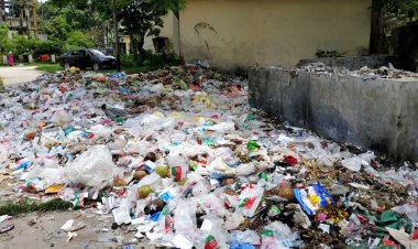 পৌরকর বকেয়া, ফরিদপুর জেনারেল হাসপাতালে বর্জ্যের স্তুপ