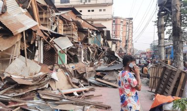নতুন মার্কেটে দোকান বরাদ্দ চান ক্ষতিগ্রস্তরা