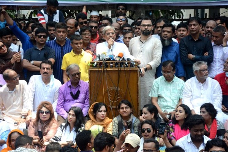 ক্ষমা চান অন্যথায় জনগণ  ক্ষমা চাওয়ারও সুযোগ দেবে না প্রধানমন্ত্রীকে মির্জা ফখরুল