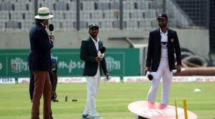  ঢাকা টেস্টে টস জিতে ব্যাটিংয়ে বাংলাদেশ