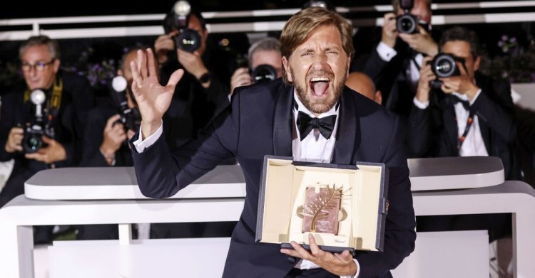  কানে স্বর্ণপাম জিতলো সুইডেনের ‘ট্রায়াঙ্গেল অব স্যাডনেস’