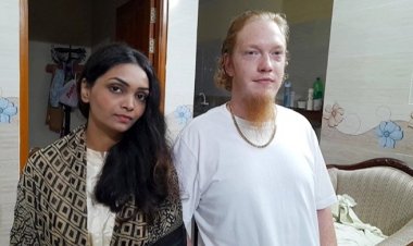 প্রেমের টানে মার্কিন যুবক গাজীপুরে