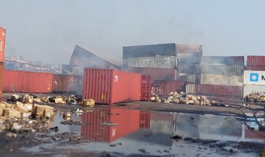 বিএম ডিপোর আগুন নিভেছে, ধ্বংস হয়েছে ৪০০ কনটেইনার: সেনাবাহিনী