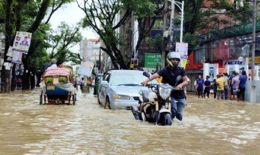 সিলেট শহরে পানিবন্দি লাখো মানুষ
