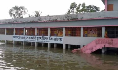 বন্যায় কিশোরগঞ্জের ১৯১ প্রাথমিক বিদ্যালয় বন্ধ