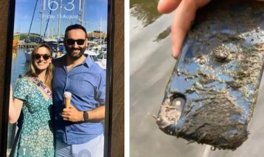 নদীতে পড়া আইফোন ১০ মাস পর তা সচল অবস্থায় ফিরে পেলেন মালিক