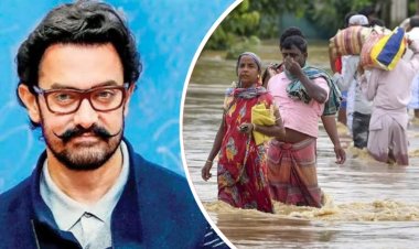  আসামের বানভাসি মানুষের পাশে আমির খান