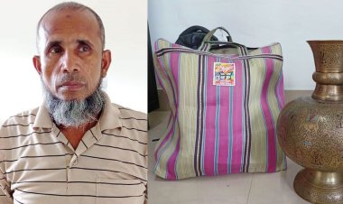 পদ্মা সেতুর টোল প্লাজা থেকে মূর্তিসহ ভারত ফেরত যাত্রী আটক