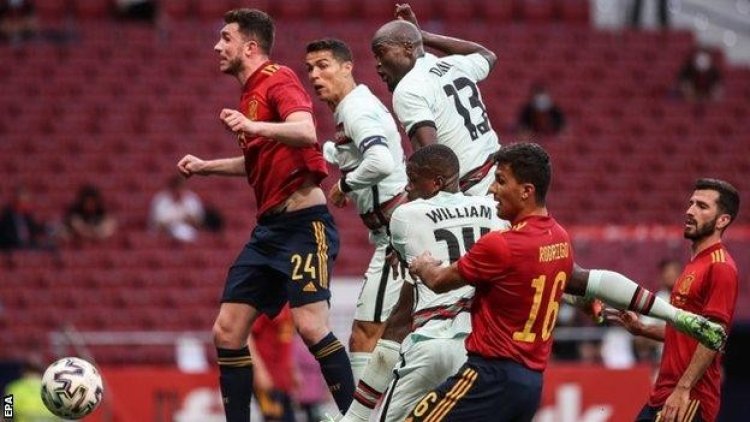 ১২ বছর ড্রয়ের বৃত্তে বন্দি পর্তুগাল-স্পেন ম্যাচ