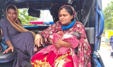 পদ্মা সেতুর জাজিরা প্রান্তে সন্তানের জন্ম দিলেন প্রসূতি