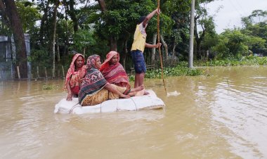  মৌলভীবাজারে কমছে বন্যার পানি, বাড়ছে রোগ