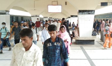 ট্রেনের ফিরতি যাত্রা স্বাভাবিক, যাত্রীর চাপ নেই