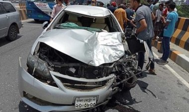 গাজীপুরে প্রাইভেটকারের ধাক্কায় নিহত ৩