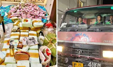 অর্পিতার বেলঘরিয়ার বাড়িতে এল ট্রাক, ২০টি ট্রাঙ্কে ভরে নিয়ে যাওয়া হবে উদ্ধার হওয়া টাকা