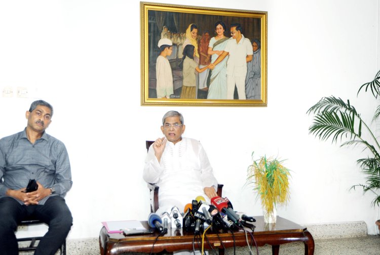 বর্তমান ইসির অধিনে সুষ্ঠু নির্বাচন হবে না: মির্জা ফখরুল