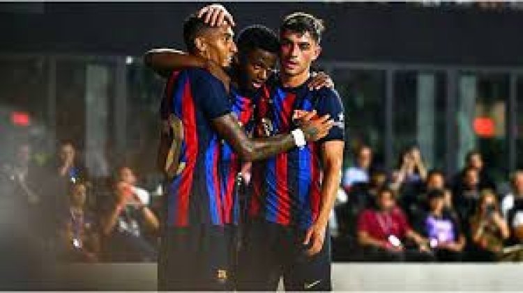 লেওয়ানডোস্কিকে ছাড়াই বড় জয় বার্সার