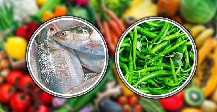 কাঁচা মরিচের কড়া ঝাল, সপ্তাহের ব্যবধানেও সবজির দাম অপিবর্তিত